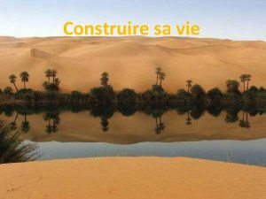 Construire sa vie Un menuisier avait atteint lge