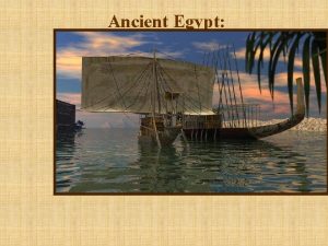 Ancient Egypt an Overview Timeline Old Kingdom 2650