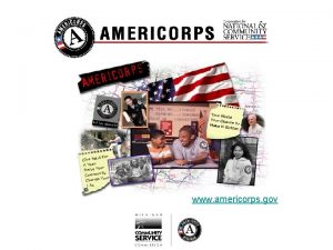 www americorps gov Lifes most persistent and urgent