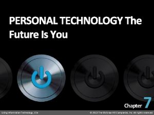 Introduction to Information Technology Your Digital World PERSONAL