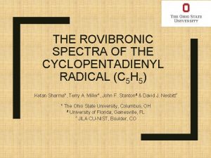 THE ROVIBRONIC SPECTRA OF THE CYCLOPENTADIENYL RADICAL C