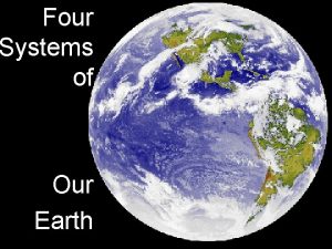 Four Systems of Our Earth Composition of Earth