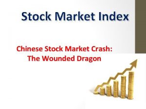 Stock Market Index Chinese Stock Market Crash The