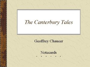 The Canterbury Tales Geoffrey Chaucer Notecards Bath England