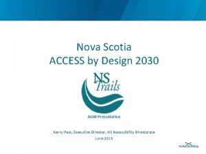 Access by design 2030