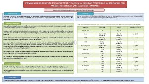 PREVALENCIA DEL FENOTIPO METABLICAMENTE SANO EN LA OBESIDAD