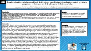 5911 Trasplante heptico cadavrico con hgado de biparticin