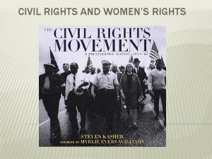 CIVIL RIGHTS AND WOMENS RIGHTS Plessy vs Ferguson