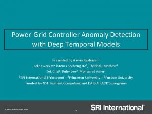 Power Grid Controller Anomaly Detection with Deep Temporal