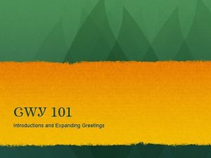 101 Introductions and Expanding Greetings Rescue Phrases Sgisdela