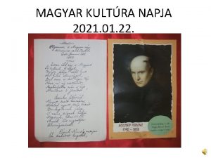 MAGYAR KULTRA NAPJA 2021 01 22 A MAGYAR