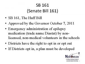 SB 161 Senate Bill 161 SB 161 The SB 161 Senate Bill 161 SB 161 The