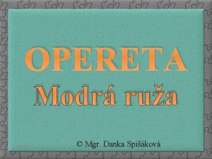 OPERETA Modr rua 6 2 2022 2 11