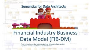 Semantics for Data Architects Financial Industry Business Data