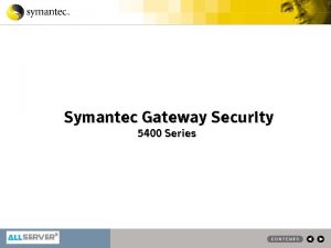 Symantec Gateway Security 5400 Series IP MIME ICMP