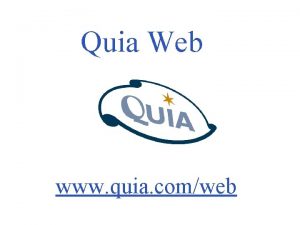 Quia.comweb
