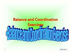 Balance and Coordination Exercises 1 06022022 1 2