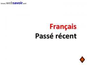 www websavoir net Franais Pass rcent www websavoir