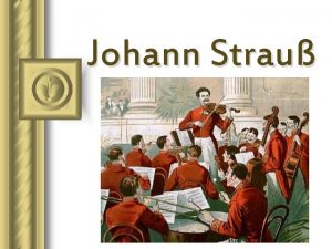 Johann Strau Der berhmte sterreichische Komponist Geiger und