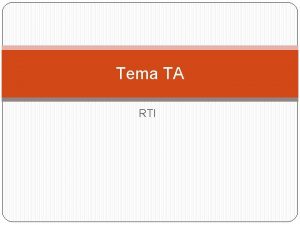 Tema TA RTI Tema1 Sistem Informasi Manajemen Mengangkat