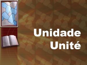 Unidade Unit Eu no rogo somente por eles