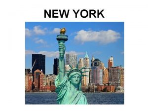 NEW YORK Die Lage New Yorks Aufgabe Suche