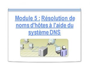 Module 5 Rsolution de noms dhtes laide du