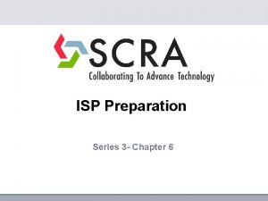 ISP Preparation Series 3 Chapter 6 NISPOM Chapter