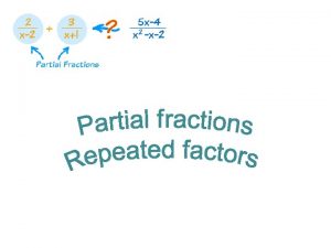 Algebra Partial fractions KUS objectives BAT put expressions