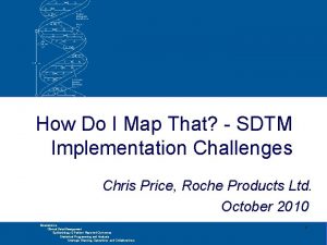How Do I Map That SDTM Implementation Challenges