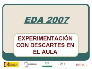 EDA 2007 EXPERIMENTACIN CON DESCARTES EN EL AULA