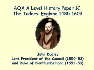 AQA A Level History Paper 1 C The