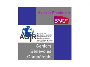 Avec la Fondation a ctions de b envoles