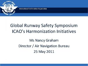 International Civil Aviation Organization Global Runway Safety Symposium