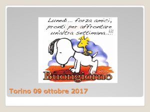Torino 09 ottobre 2017 La tossicodipendenza una malattia