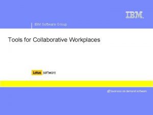 Ibm collaboration software