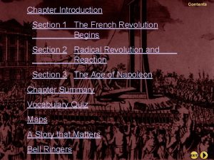 Chapter Introduction Section 1 The French Revolution Begins