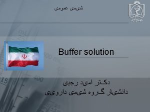 Buffer solutions are solutions that resist change in