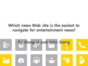 Which news Web site is the easiest to