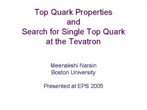 Top Quark Properties and Search for Single Top