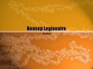 Konsep Legionaire Sholihin Apa itu penyakit Legionaire Penyakit