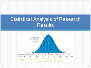 Statistical Analysis of Research Results Skewed Distributions Types