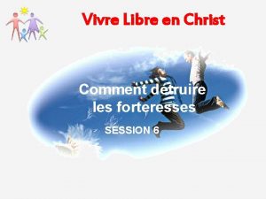 Vivre Libre en Christ Comment dtruire les forteresses