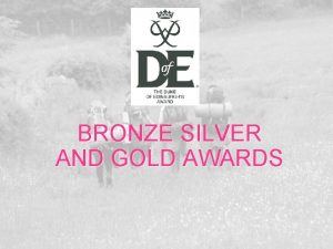 BRONZE SILVER AND GOLD AWARDS CIPD Survey 67