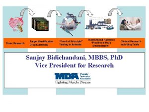 Basic Research Target Identification Drug Screening ProofofPrinciple Testing