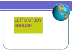 LETS STUDY ENGLISH SMA NEGERI 1 PARE KEDIRI