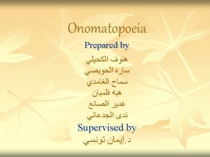 Onomatopoeia Definition of Onomatopoeia in Rhyme Onomatopoeia in