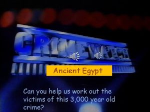 TOMB ROBBERS Ancient Egypt Can you help us