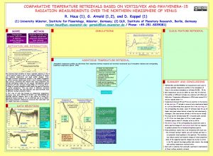 COMPARATIVE TEMPERATURE RETRIEVALS BASED ON VIRTISVEX AND PMVVENERA15