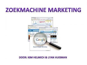 Wat is zoekmachine marketing Hoe werkt het Zoekmachine